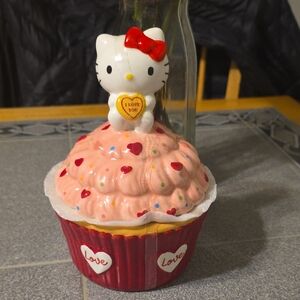 Hello Kitty Pink and Red Cake Topper